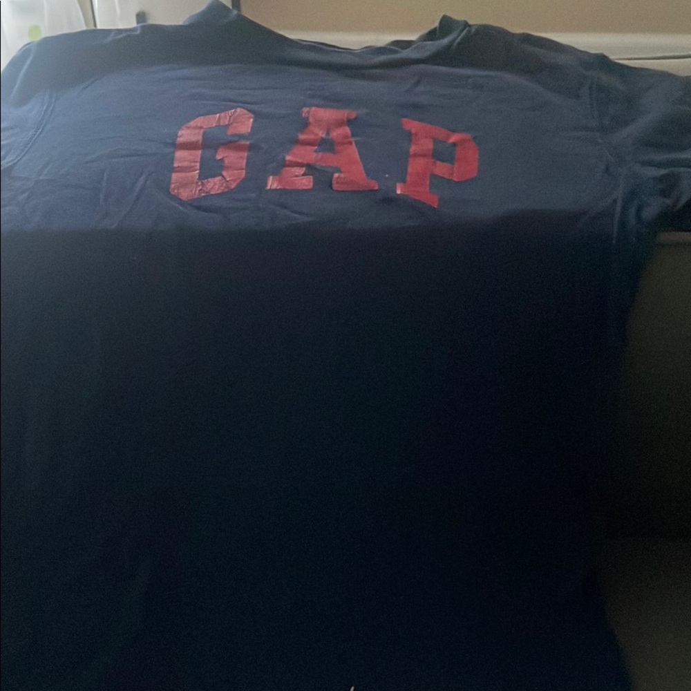 GAP Navy Blue T-Shirt with Red Logo